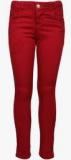 Gini & Jony Maroon Trouser Girls