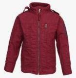 Gini & Jony Maroon Winter Jacket Boys