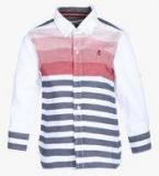 Gini & Jony Multicoloired Regular Fit Casual Shrt Boys