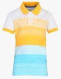 Gini & Jony Multicoloured Regular Fit Polo Shirt boys