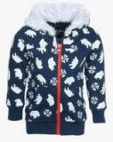 Gini & Jony Navy Blue Hoodie boys