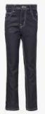 Gini And Jony Navy Blue Mid Rise Jeans Boys