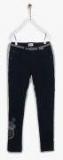 Gini And Jony Navy Blue Mid Rise Slim Fit Jeans Girls