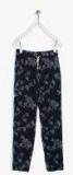 Gini And Jony Navy Blue Slim Fit Trouser Girls