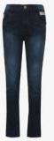 Gini & Jony Navy Blue Washed Jeans Boys