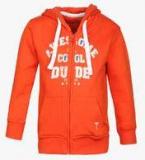 Gini & Jony Orange Hoodie Boys