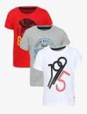 Gini & Jony Pack Of 3 Multicoloured Value Packs T Shirts boys