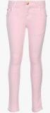 Gini & Jony Pink Regular Fit Jeans Girls