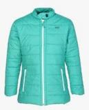 Gini & Jony Turquoise Winter Jacket Girls