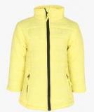 Gini & Jony Yellow Winter Jacket Girls