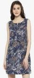 Gipsy Navy Blue Coloured Printed Shift Dress Men