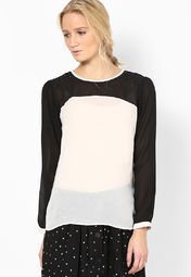 Gipsy Solid Off White Tunic Women