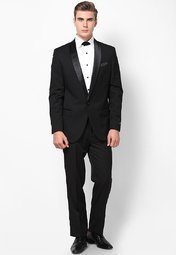 Givo Black Suit Men