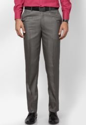 Givo Light Grey Formal Trouser Men