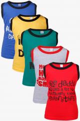 Gkidz Multi Printed Round Neck T shirt boys