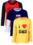 Gkidz Pack Of 3 Multicoloured Value Packs T Shirts boys