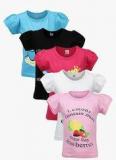 Gkiidz Pack Of 5 Multicoloured Tops Girls