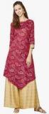 Global Desi Fuchsia Printed Kurta women