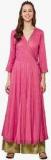 Global Desi Pink Printed Rayon Kurta women