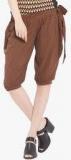 Globus Brown Solid Harem Pant Women