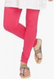 Globus Pink Solid Legging Women