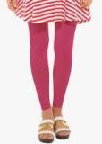 Go Colors Pink Solid Legging Women