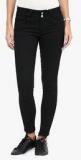 Go Fab Black Solid Mid Rise Skinny Fit Jeans women