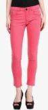 Go Fab Pink Low Rise Skinny Jeans women