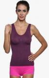 Golden Girl Purple Solid Camisole Men