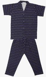 Greenapple Dark Grey Night Suit boys