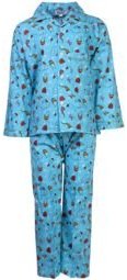 Greenapple Ice Blue Night Suit Girls