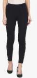 Griffel Black Solid Legging Women