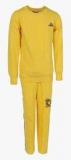 Haig-dot HAIG DOT Unisex Yellow Round Neck Tracksuit Boys