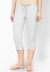 Hanes Grey Solid 3/4Ths women