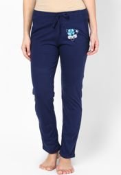 Hanes Knitted Pant Printed Sailor Blue Women