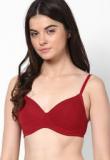 Hanes Red Underwired Padded Bra Women