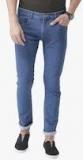 Hangup Blue Mid Rise Slim Fit Jeans Men