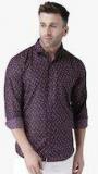 Hangup Multi Printed Regular Fit Casual Shirt Men