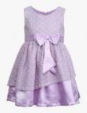 Happy Face Purple Casual Dress girls