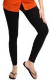 Happy Hippie Solid Black Leggings Women