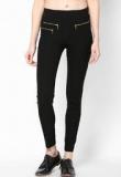 Harpa Black Solid Jegging Women