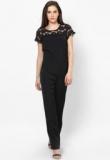 Harpa Black Solid Jump Suit Women