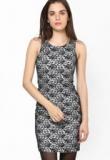 Harpa Black White Printed Dress Women