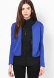 Harpa Blue Solid Jacket women