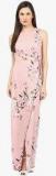 Harpa Pink Printed Maxi Dress Women