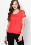 Harpa Red Solid Top women