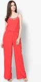 Harpa Solid Pink Jumpsuit Women