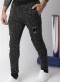 Harvard Black & White Joggers Men