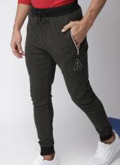 Harvard Charcoal Grey Textured Joggers men