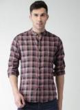 Harvard Multicoloured Regular Fit Checked Casual Shirt Men